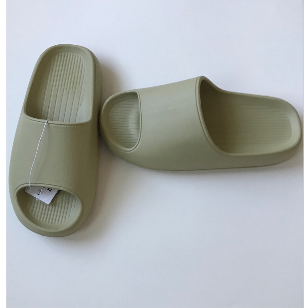 Litfun Unisex Platform Slide Sandals Shower Shoes